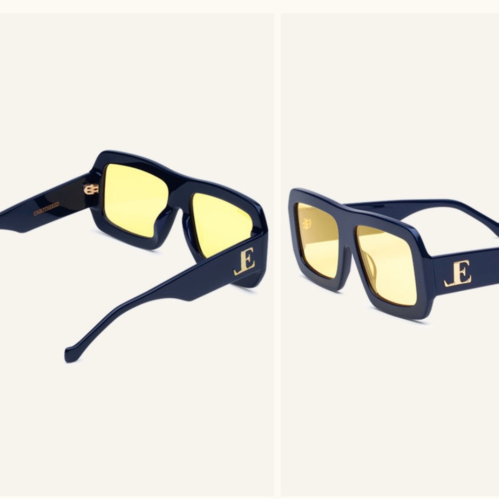 Lorvae Unbothered Denim Blue Sunglasses